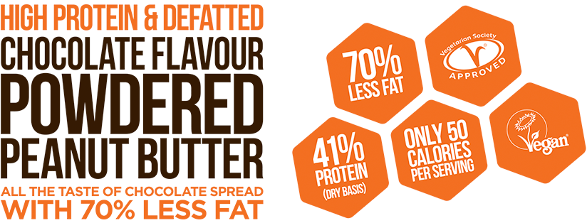 Powdered Peanut Butter chocolate Flavour