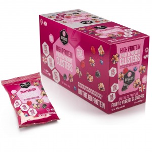 Dr Zak's High Protein Fruit and Yogurt Clusters  (Case of 12)